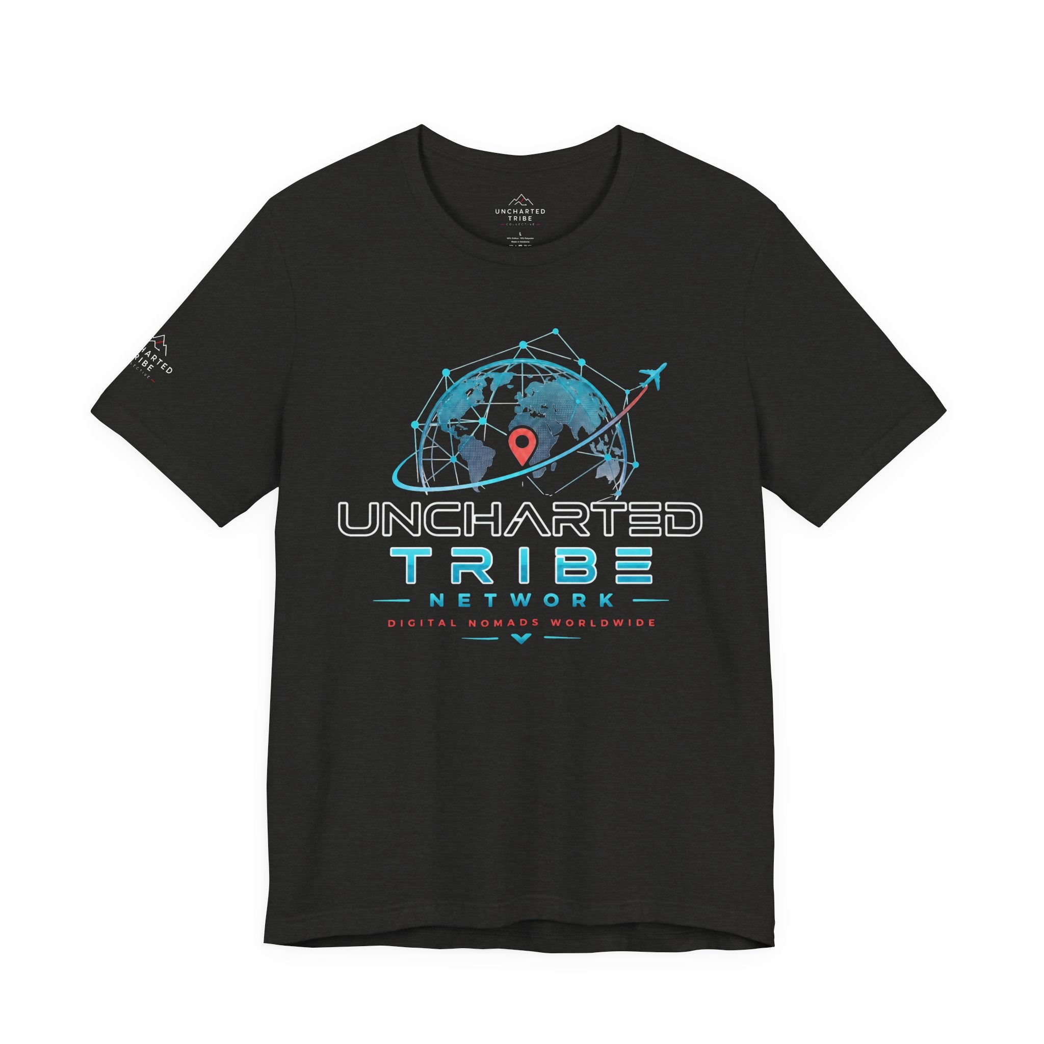 Uncharted Tribe Network — Cyber Unisex Jersey Short Sleeve Tee
