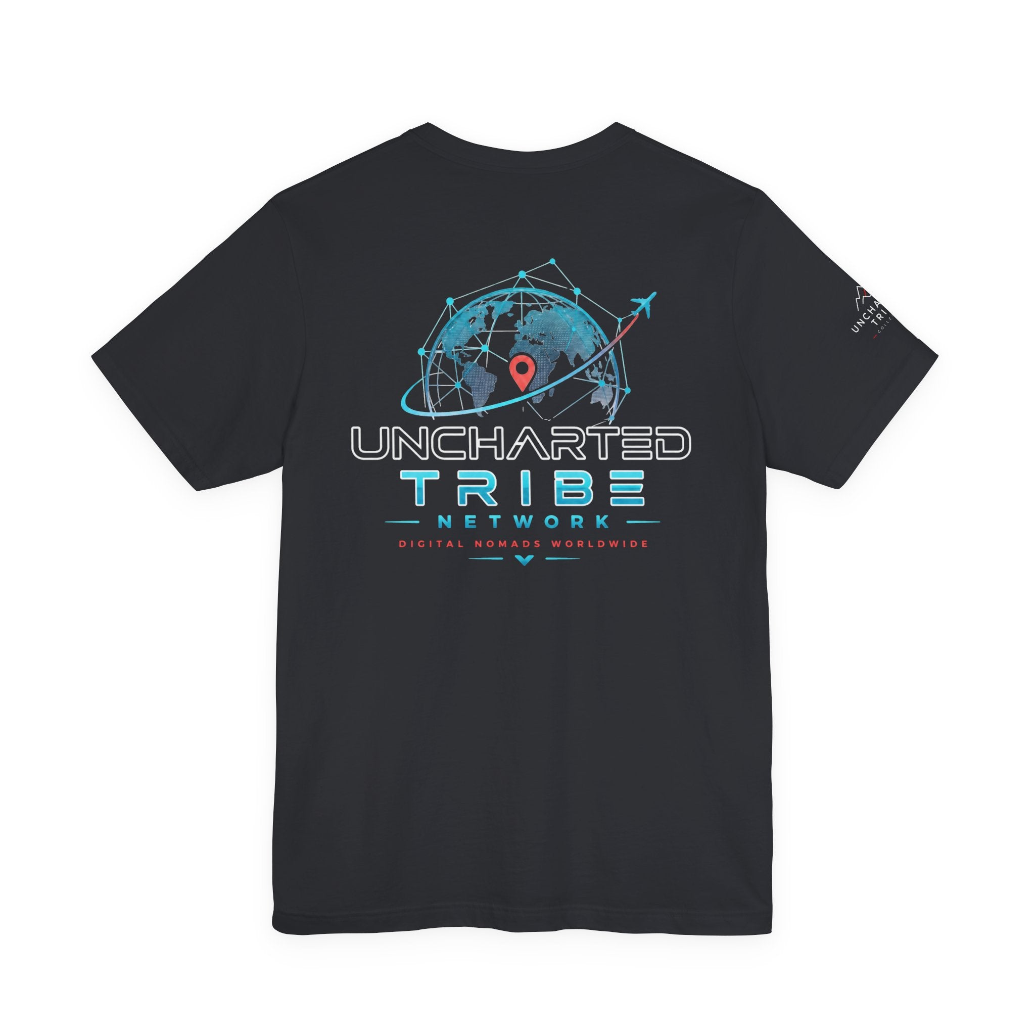 Uncharted Tribe Network — Cyber Unisex Jersey Short Sleeve Tee