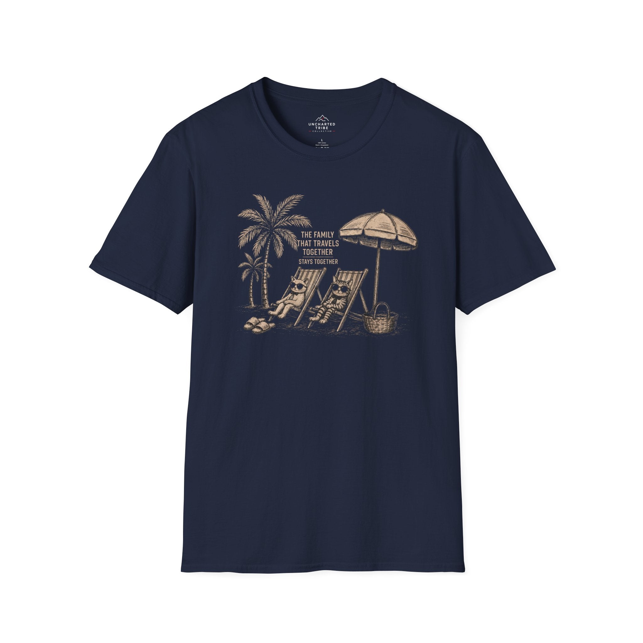 Cat Family that Travels Together T-Shirt