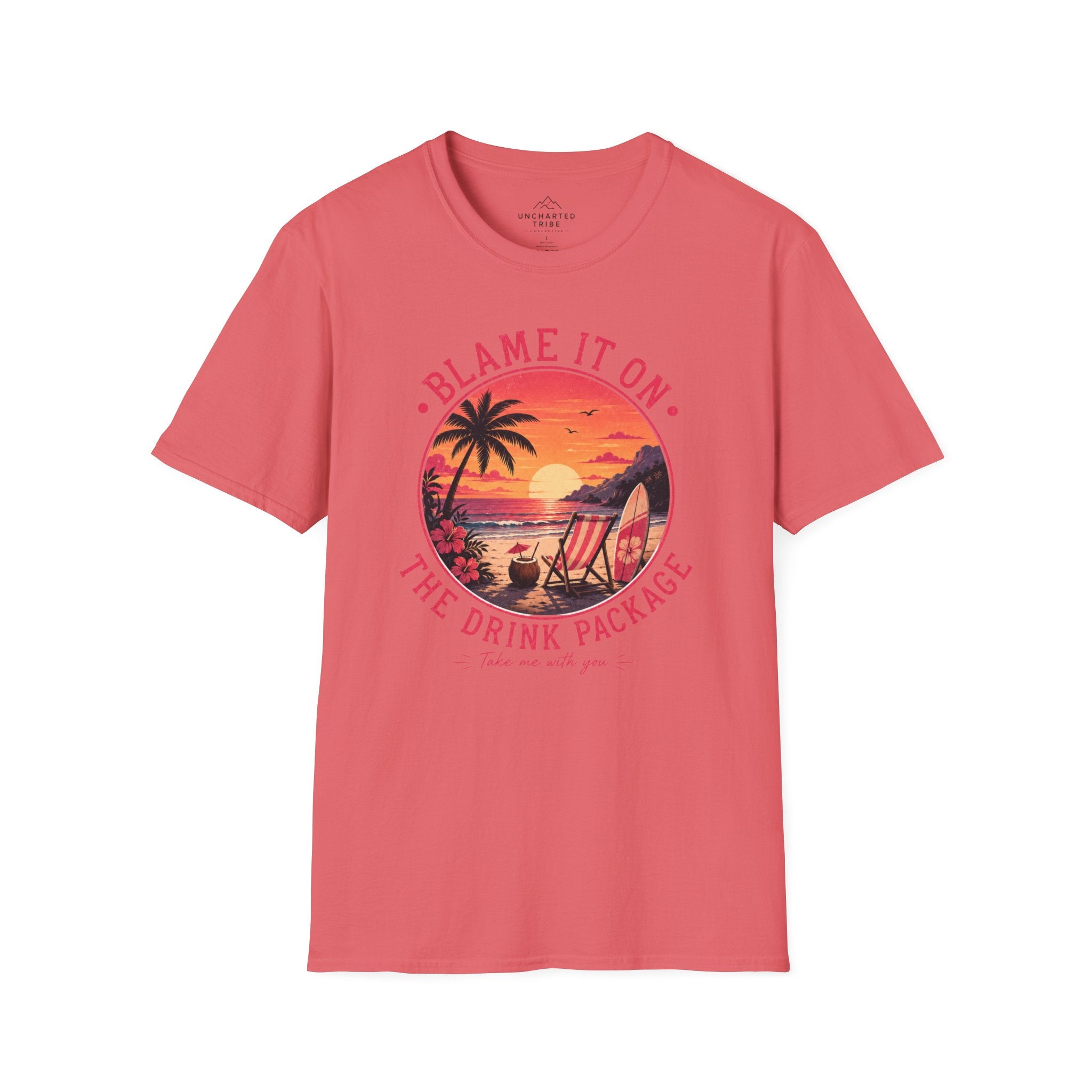 Blame It On The Drink Package — Sunset Beach T-Shirt