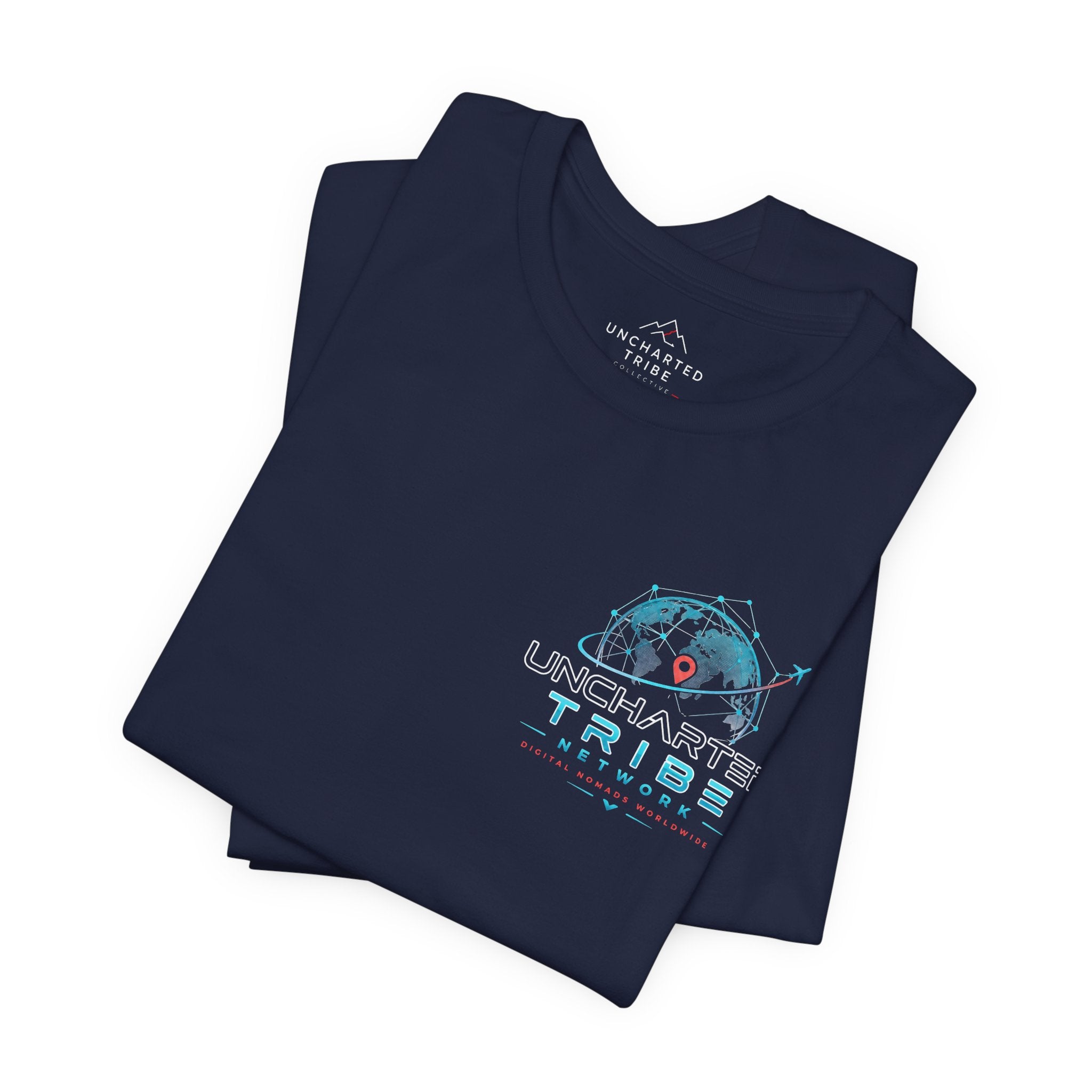 Uncharted Tribe Network — Cyber Unisex Jersey Short Sleeve Tee
