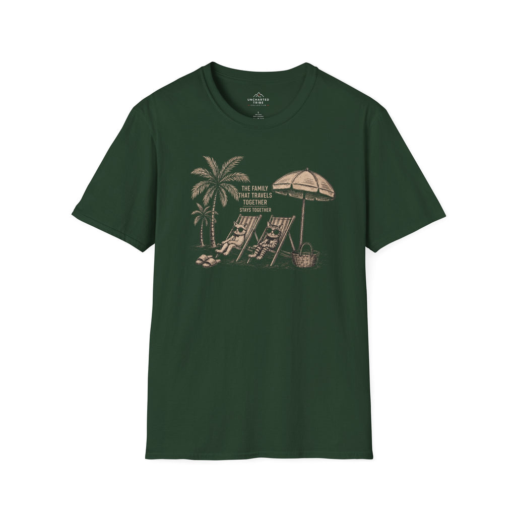 Cat Family that Travels Together T-Shirt