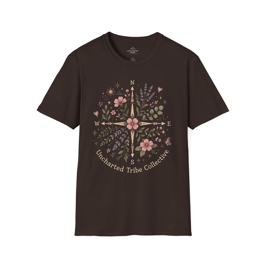 Uncharted Floral Compass T-Shirt