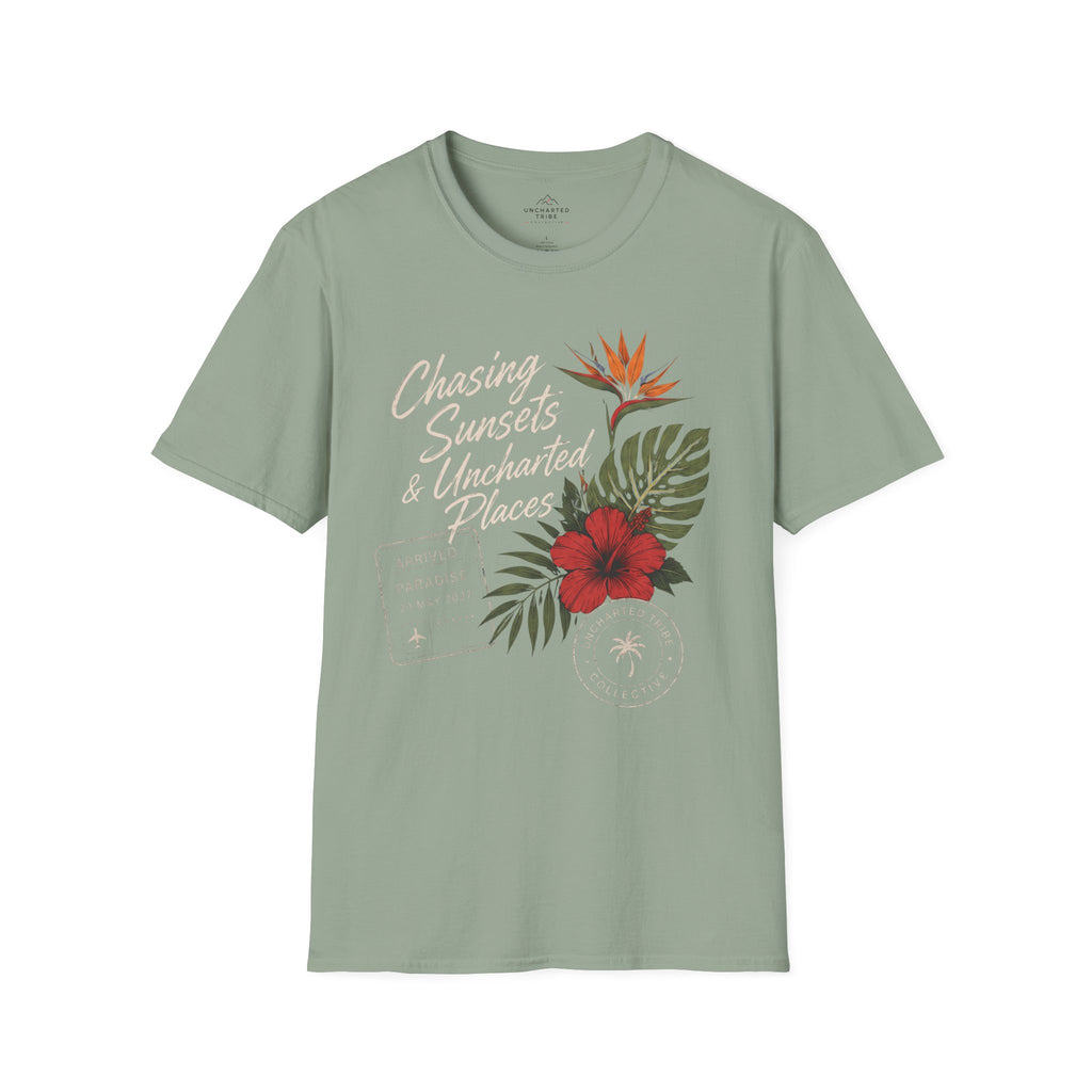 Chasing Uncharted Sunsets T-Shirt