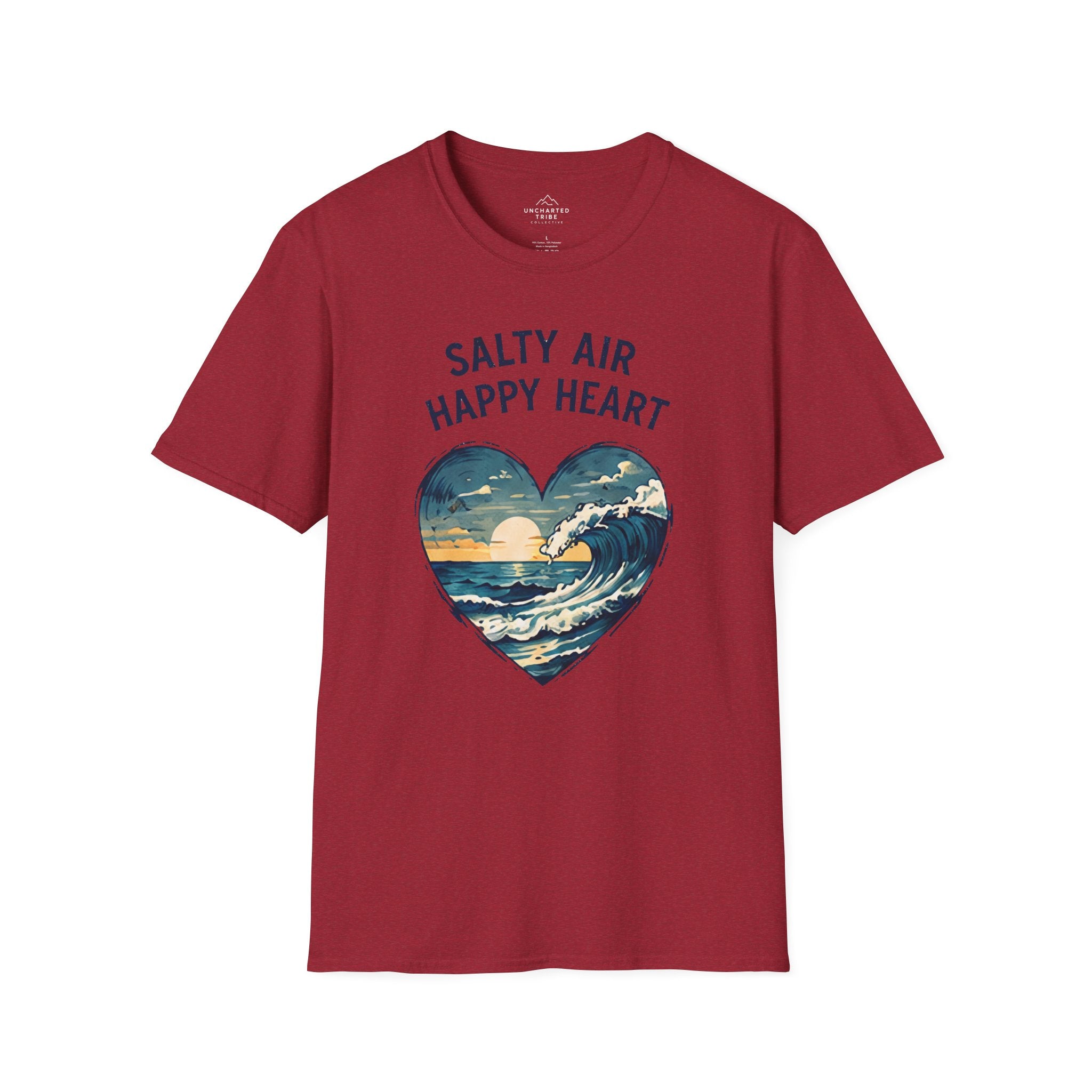 Salty Air Happy Heart T-Shirt