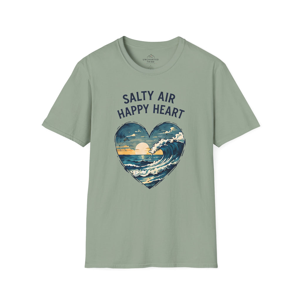 Salty Air Happy Heart T-Shirt
