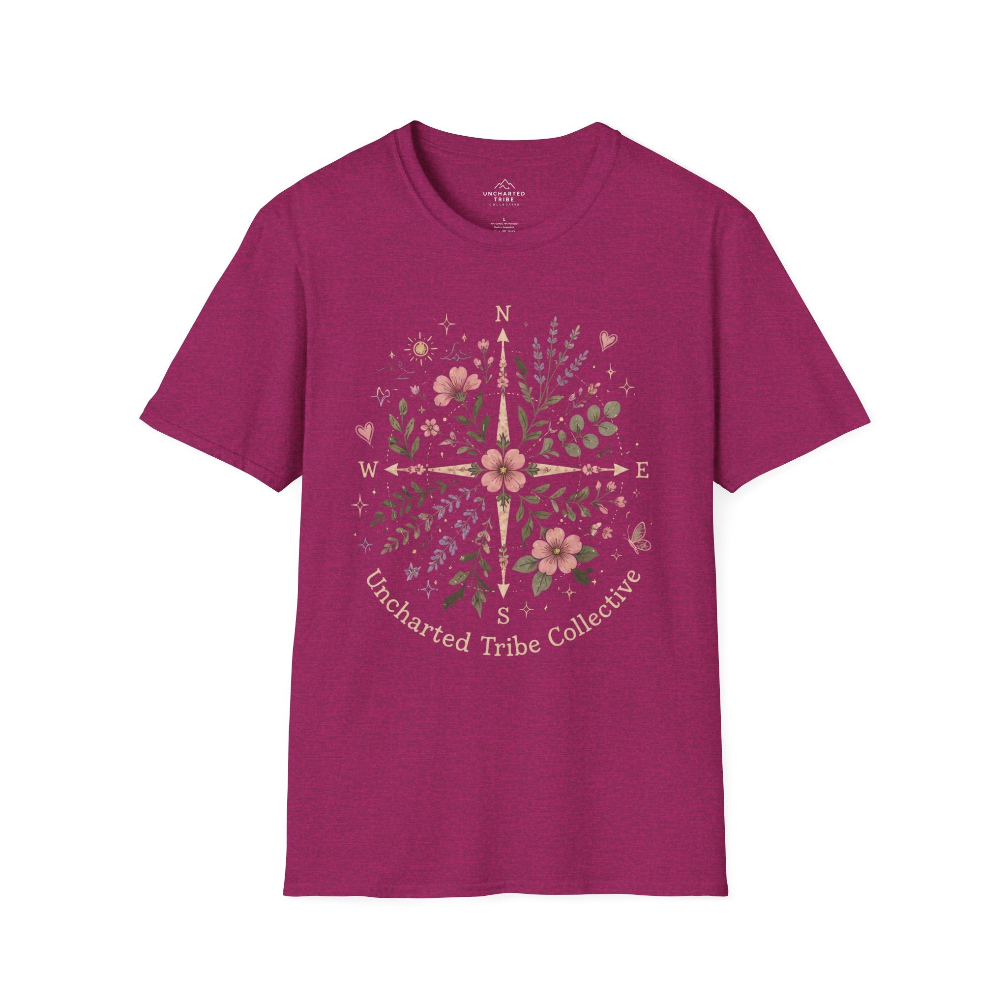 Uncharted Floral Compass T-Shirt