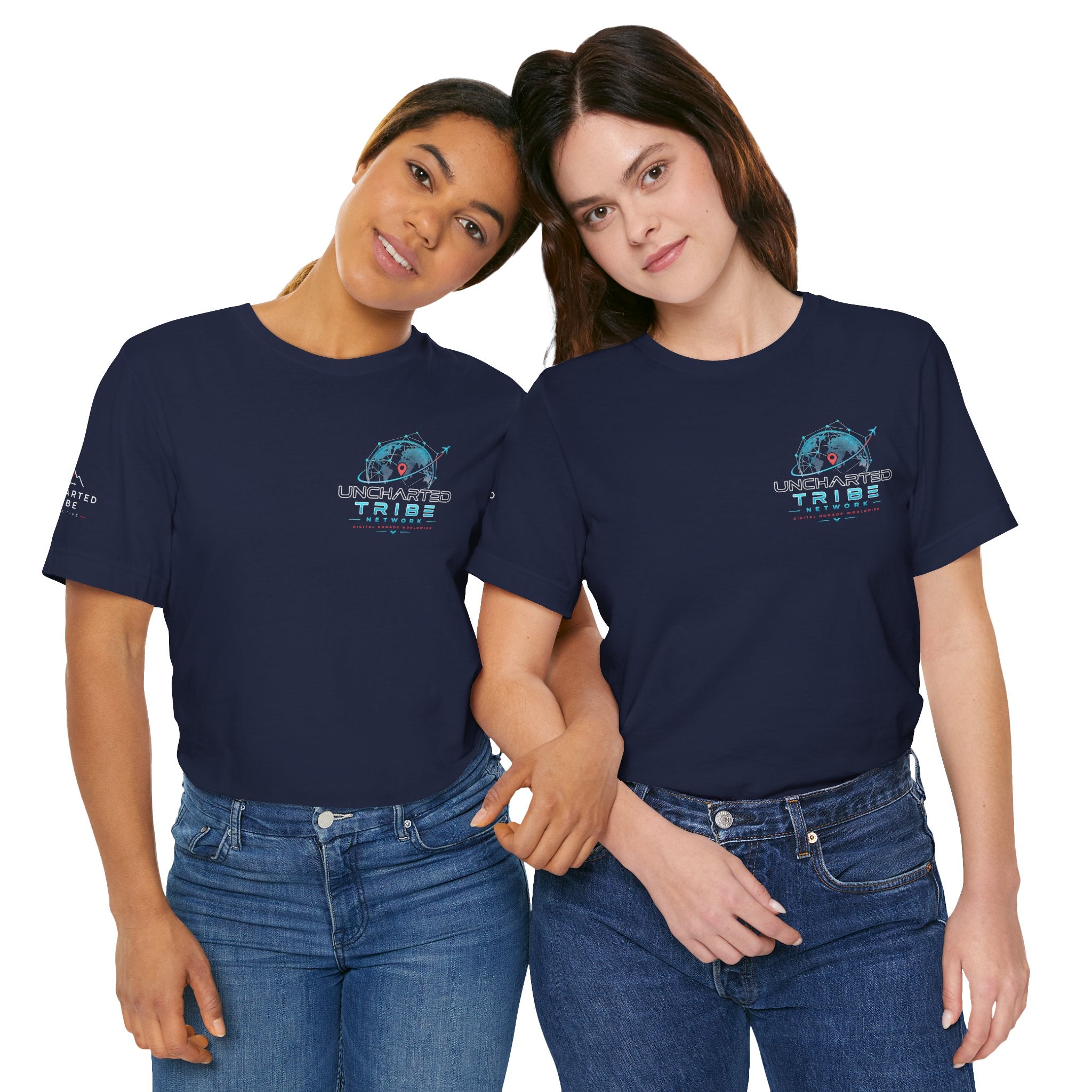 Uncharted Tribe Network — Cyber Unisex Jersey Short Sleeve Tee