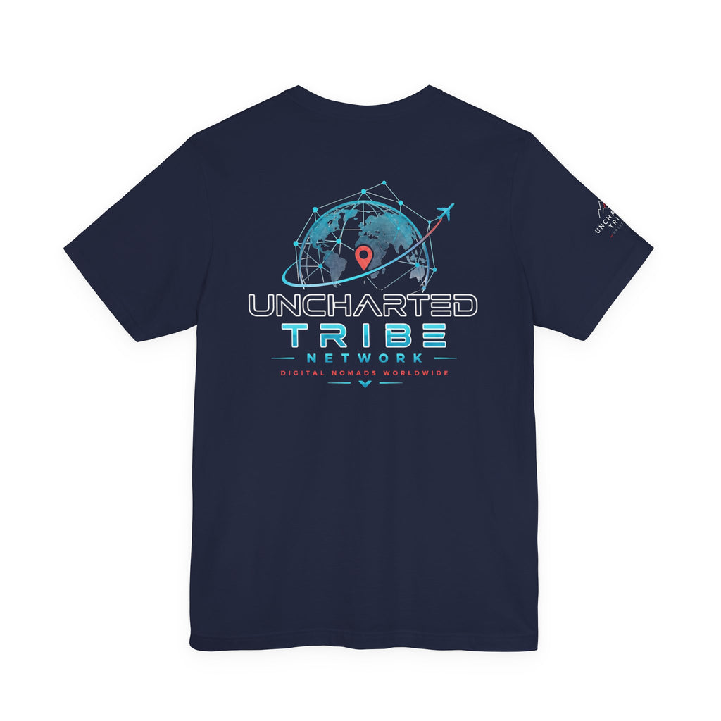 Uncharted Tribe Network — Cyber Unisex Jersey Short Sleeve Tee