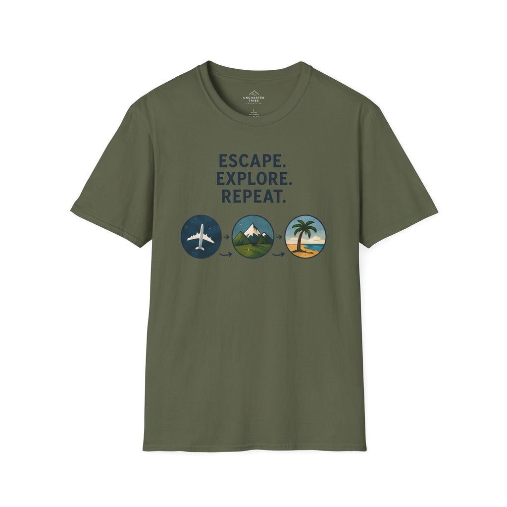 Escape Explore Repeat T-Shirt