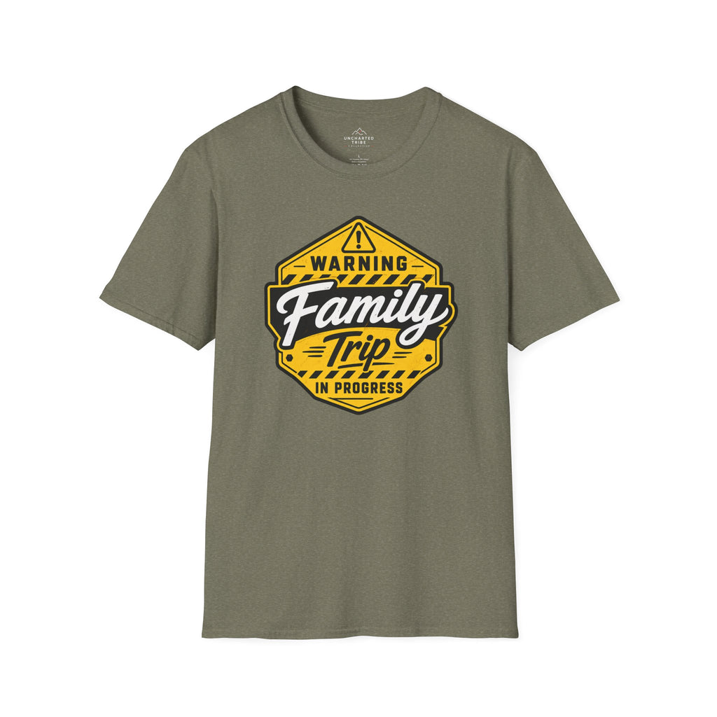 Warning Family Trip in Progress T-Shirt