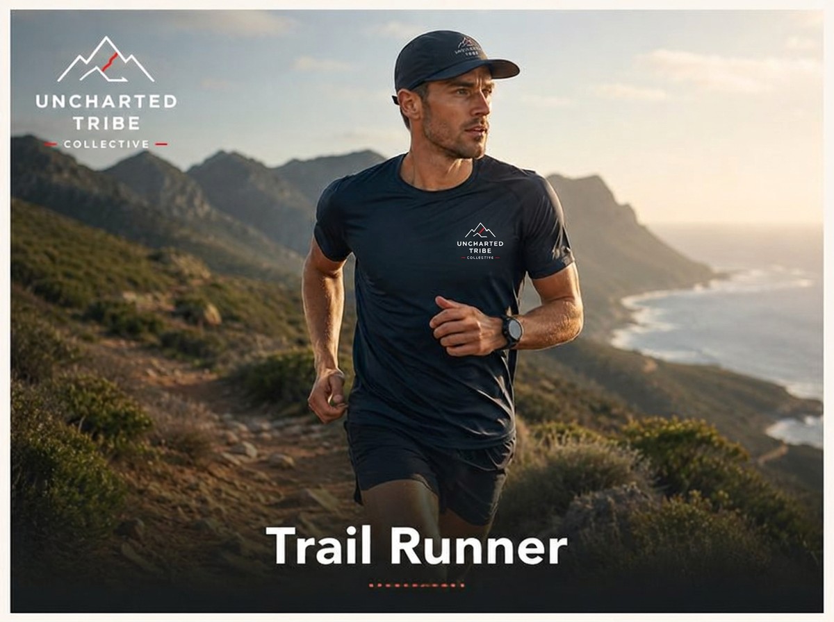 The Trail Runner on the coast ridge