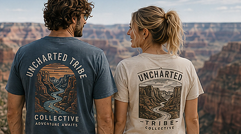 Outdoor Explorer collection worn at the canyon rim
